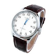 Đồng hồ cơ đơn giản dây da tự động 2021 Bán chạy nhất