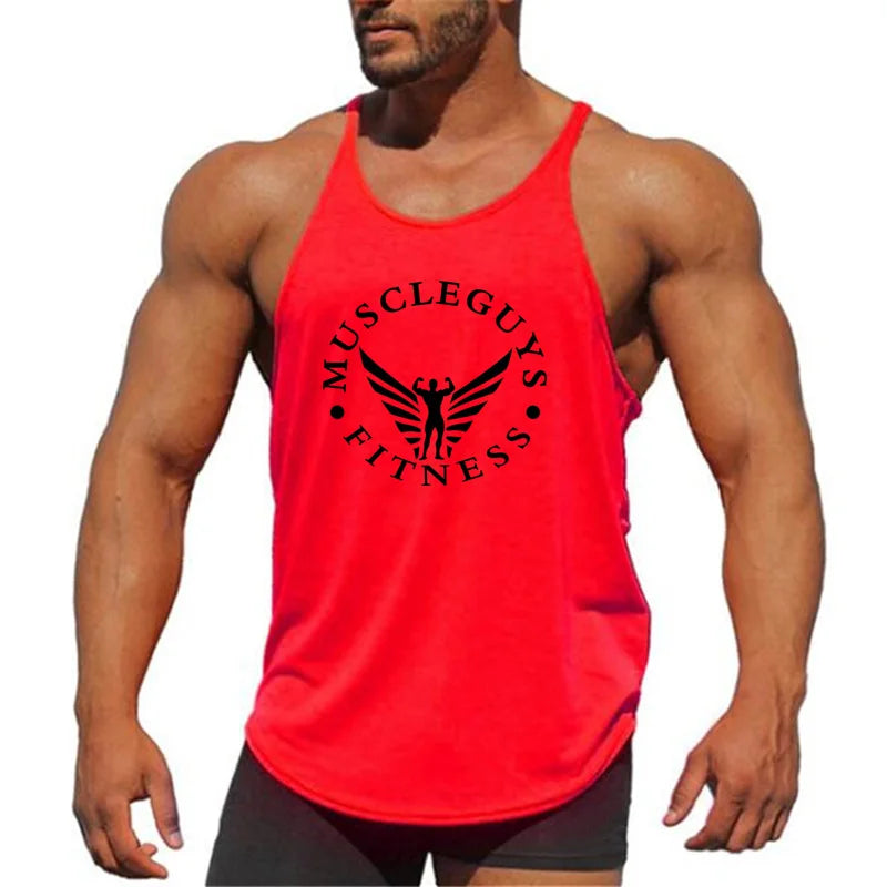 Men's Gym Tank Bodybuilding Sports Style Shirt