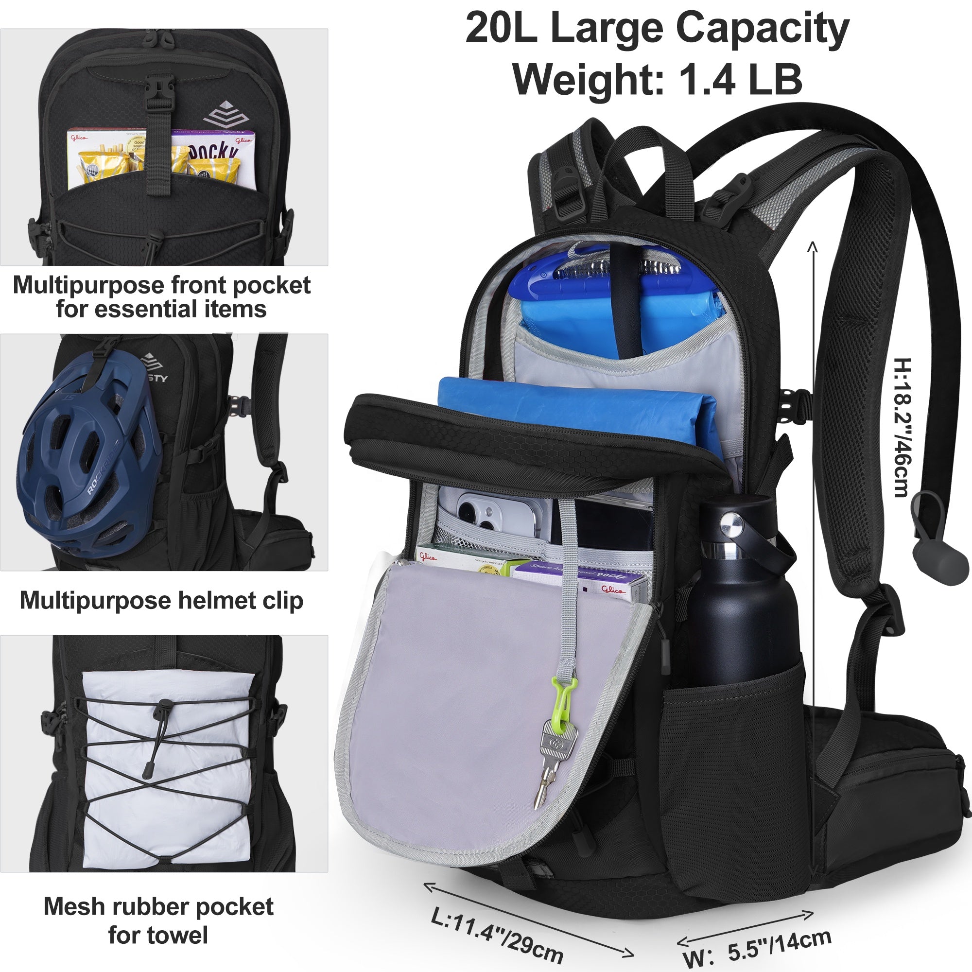 Waterproof Outdoor Fashion Backpack for Mountaineering