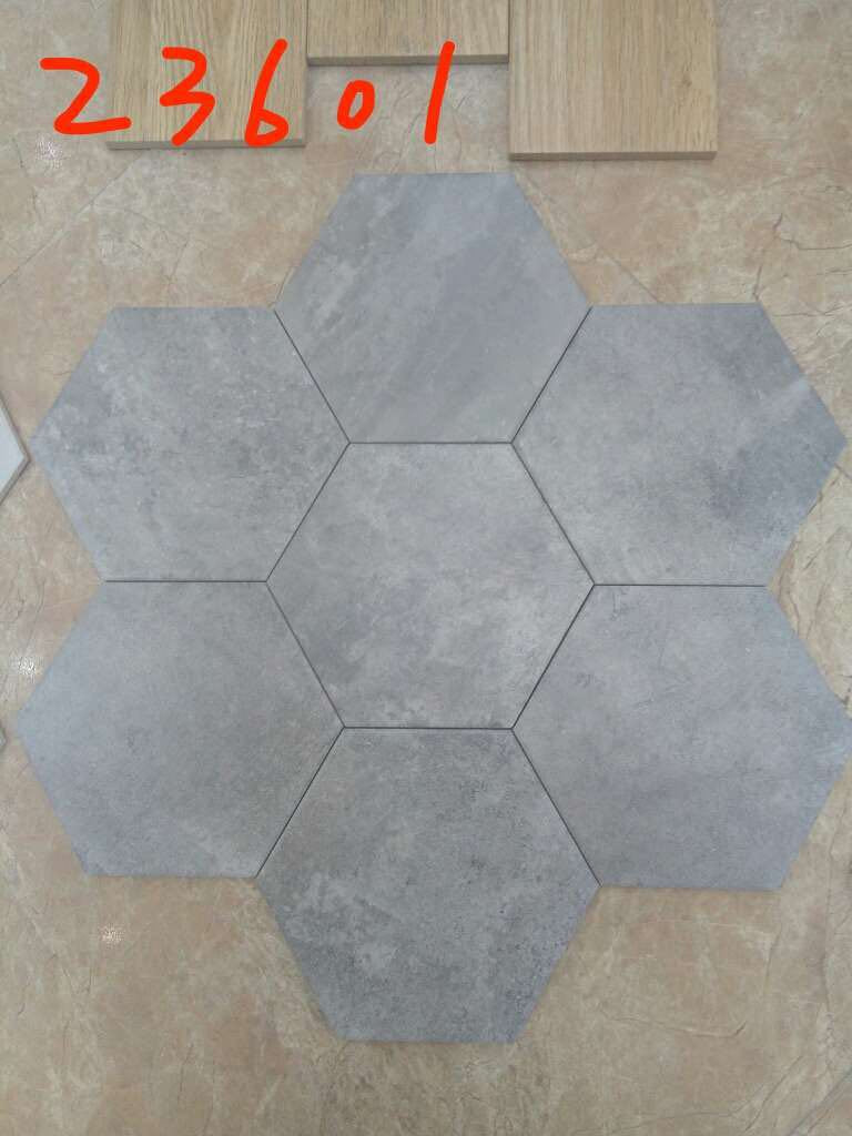 Hexagonal Aluminum Plastic Mosaic Tiles 