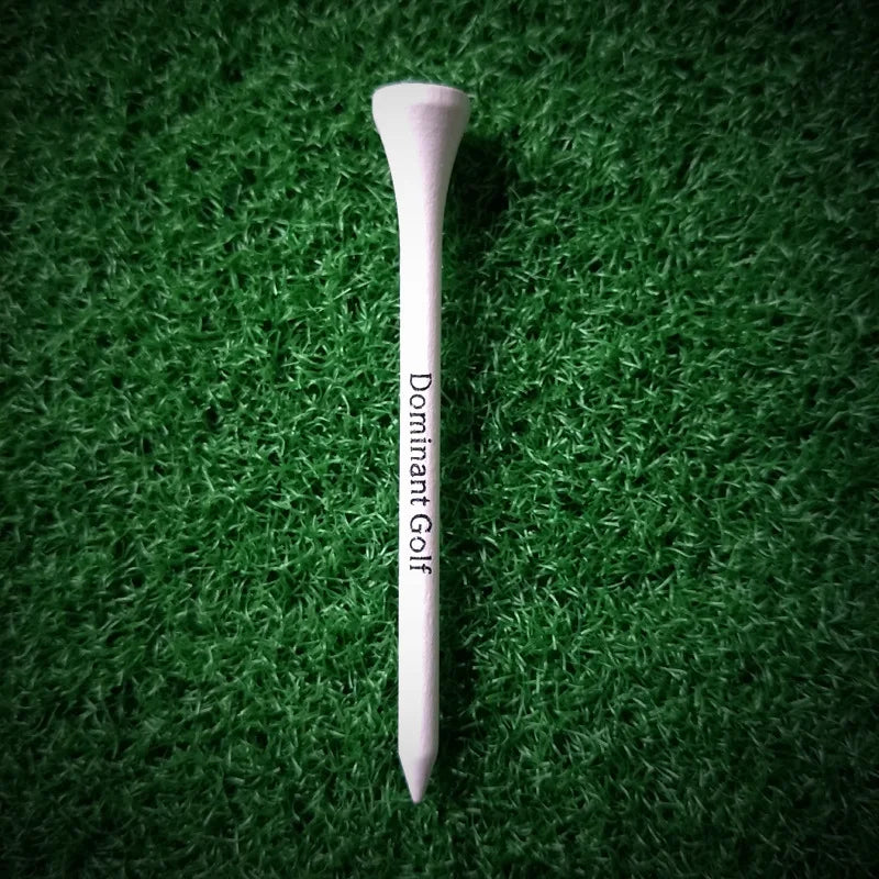 Maple Golf Wood Tee - Printed Brand Logo