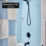 Candy Series Glazed Glass Villa Bathroom Decorative Wall Mosaic Tiles Porcelain Kitchen Hotel Wall Mosaic Tiles 