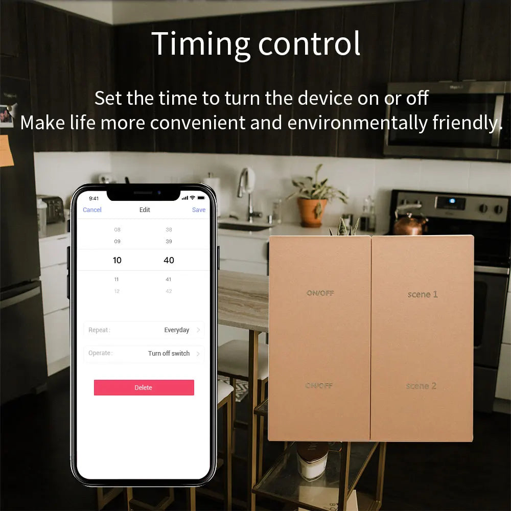 Zigbee Tuya Smart Switch 1-4 Gang DUOMEI