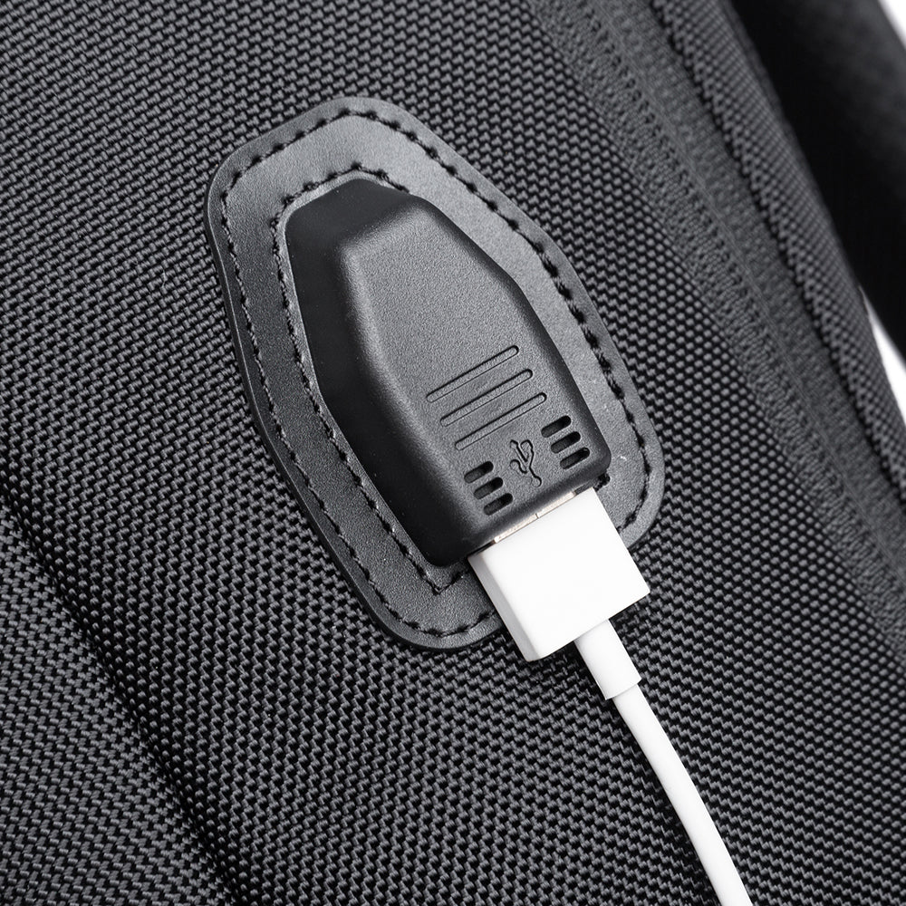 Ba lô Học Sinh Đựng Laptop Tùy Chỉnh Chống Trộm Thông Minh Có Cổng USB Chống Nước Vải Polyester Bán Sỉ Chạy Hàng