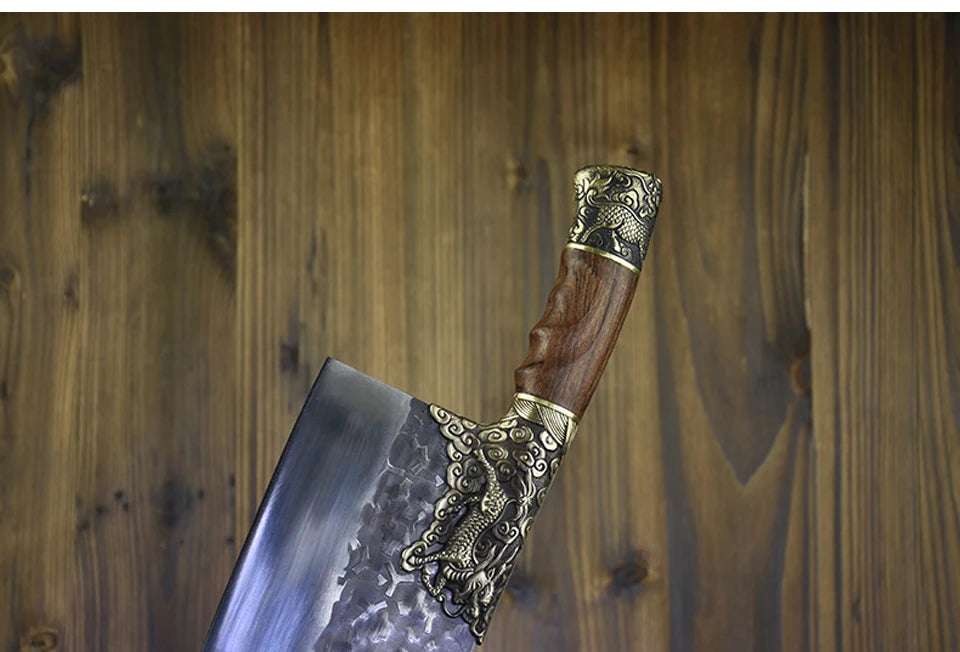 Dao Đầu Bếp Mini Sắc Bén Thủ Công Cắt Đa Năng