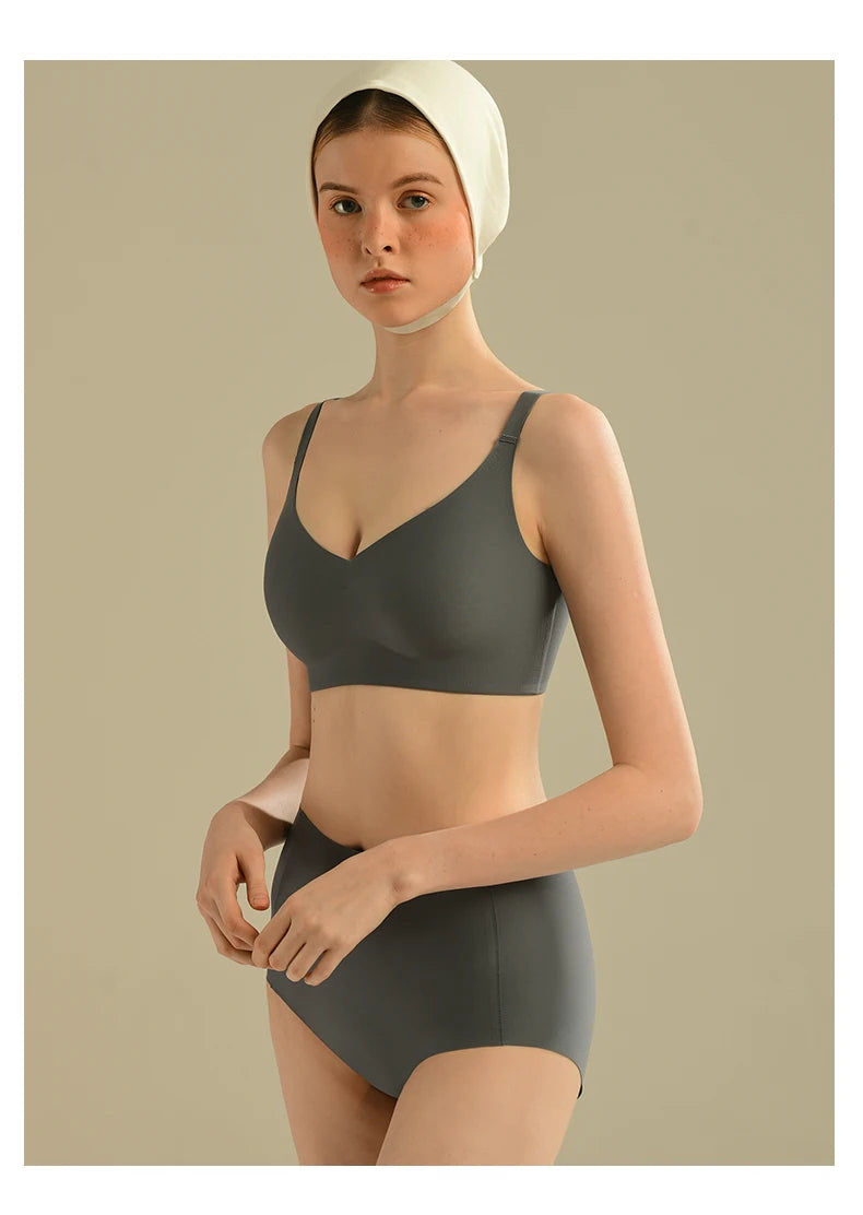 SUJIIN Ultra Thin Women's Underwire Push-Up Bra