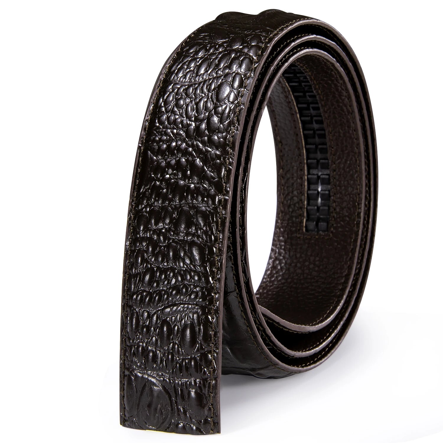 Men's Multi-Color Leather Belt 3.5cm With Automatic Buckle