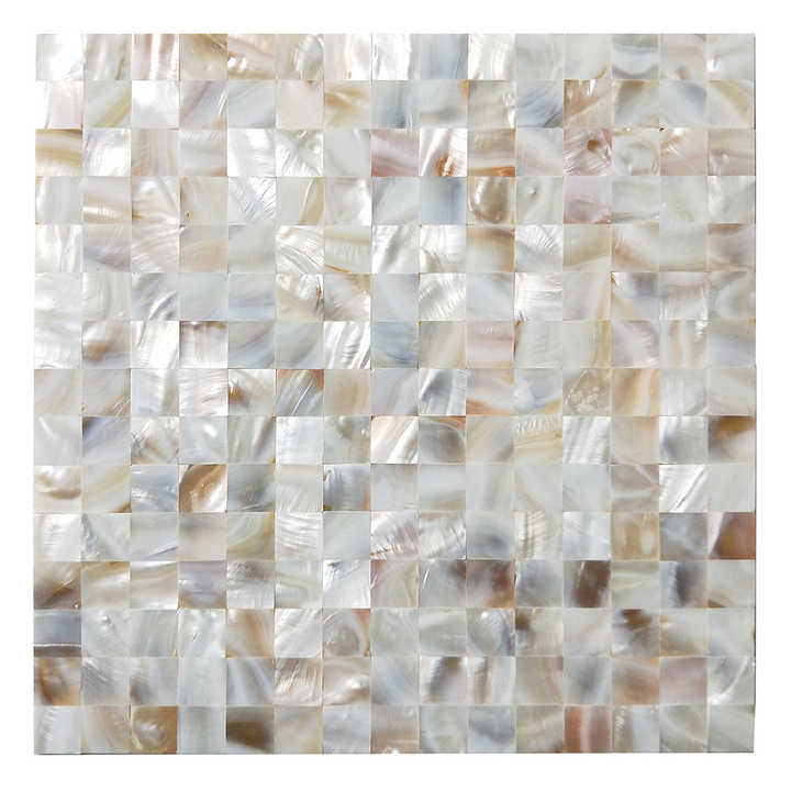 Natural Mother of Pearl Mosaic Kitchen Wall Tiles, Easy to Clean, Durable and Beautiful