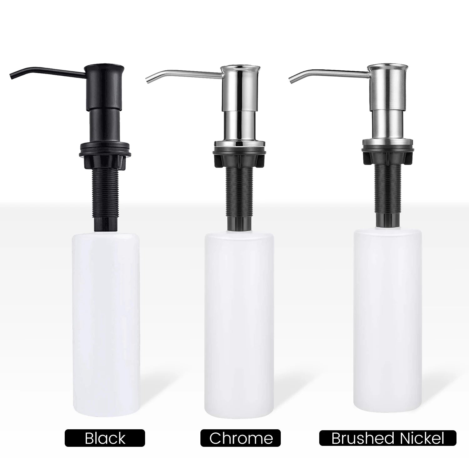 Samodra 500ml Luxury Stainless Steel Kitchen Soap Dispenser