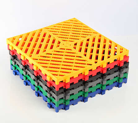 20mm UV resistant plastic floor grid, car wash drainage mat, garage floor tiles 