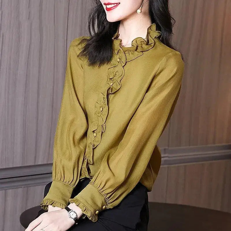 Women's Shirts 2024: Long, Pleated, Elegant