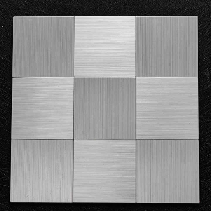 High quality fashion square kitchen wall mosaic tiles, peel and stick 