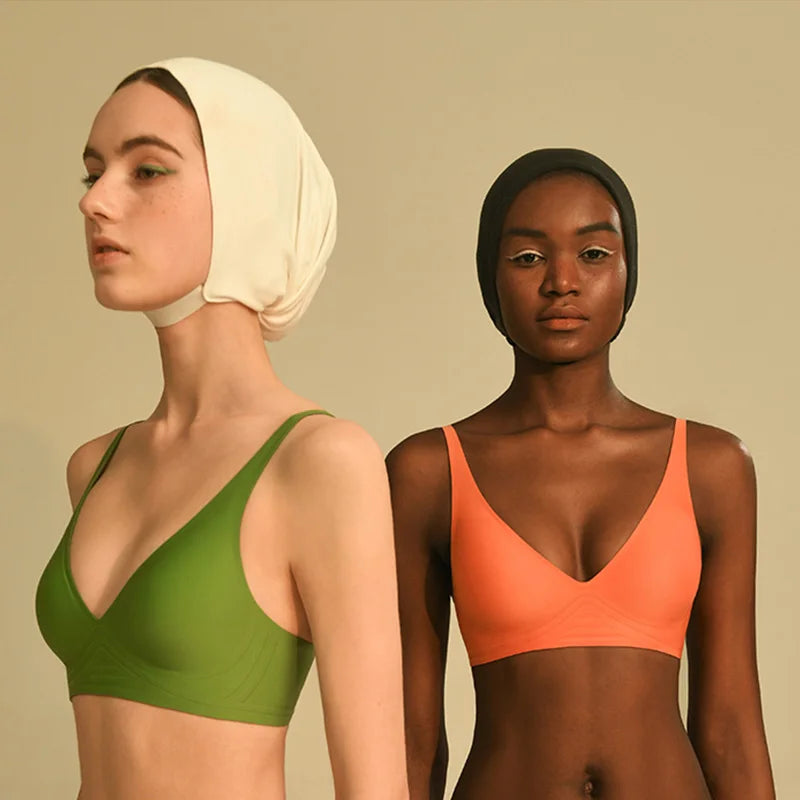 Áo Ngực Nâng Không Gọng Jelly Dán Nữ Siêu Mịn S-XL