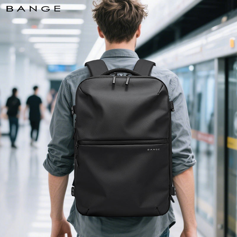 BANGE Ba lô laptop nam mới bán sỉ dung tích lớn, chống nước, khóa TSA, dành cho kinh doanh và du lịch - Daisan Mart