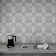 Durable aluminum mosaic bathroom wall tiles, 3D design self-adhesive 