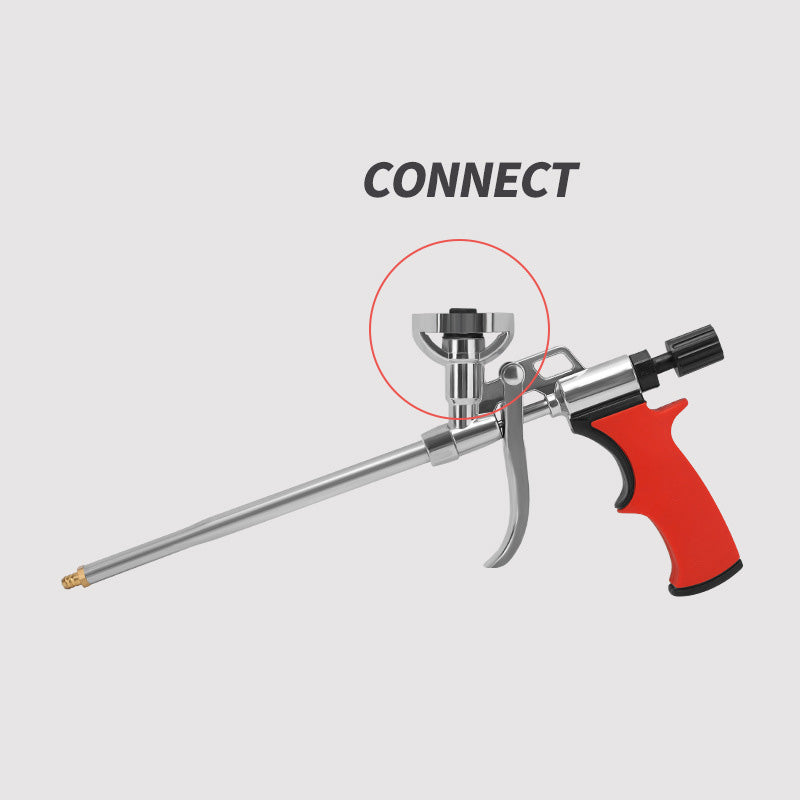 Professional PU expanding foam gun, heavy duty 
