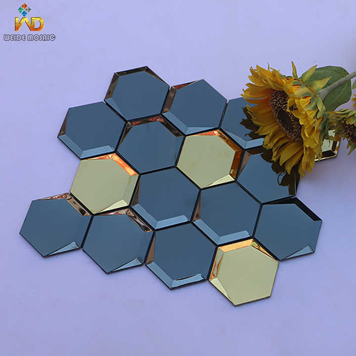 Metal Mosaic Tiles, Stainless Steel, Decorative Wall Covering