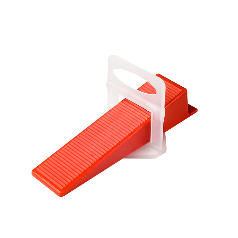 Clamp and wedge for plastic tile leveling system 0.5mm 1.5mm 1/16' 