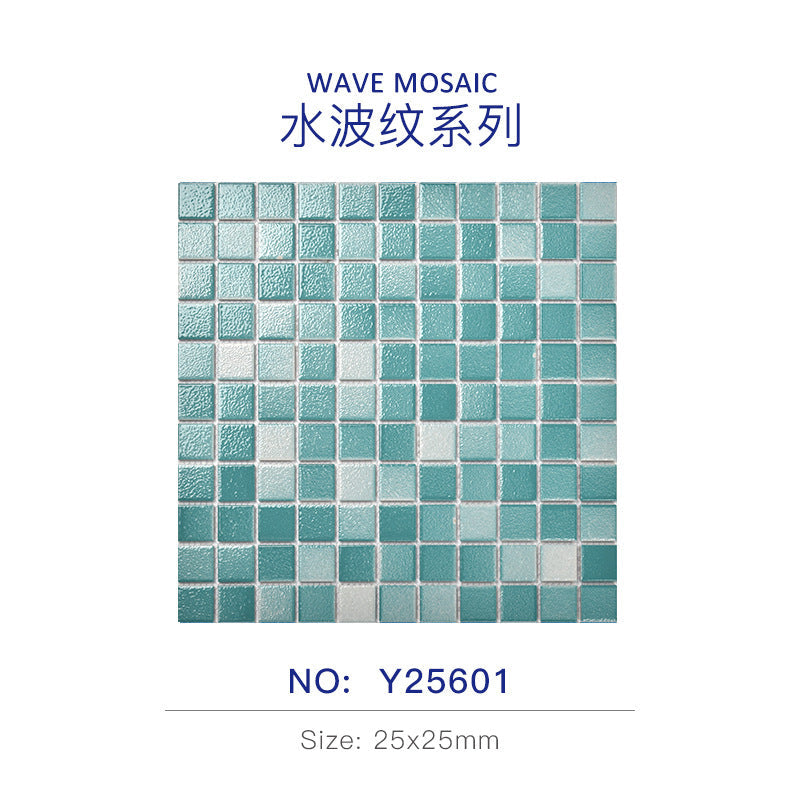 Beata Ceramic High-Grade UV Waterproof Swimming Pool Mosaic Tiles