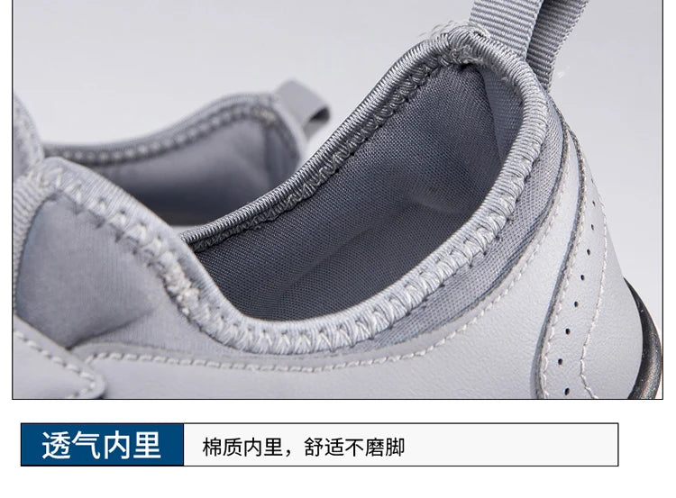 Giày Golf Nam Da Mềm Thoáng Khí Đi Bộ Mùa Hè