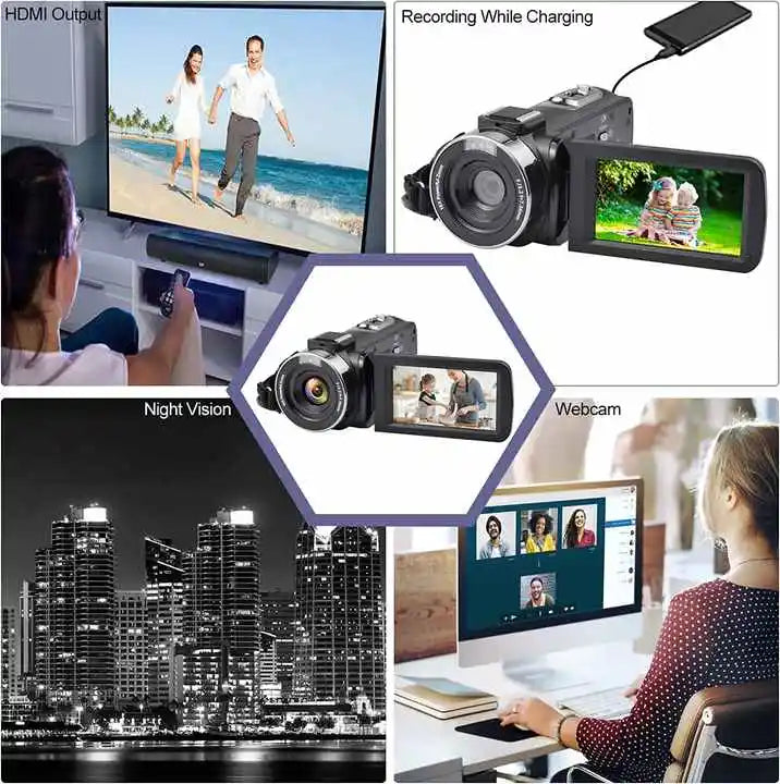 8K Digital Camera for Professional Video Recording