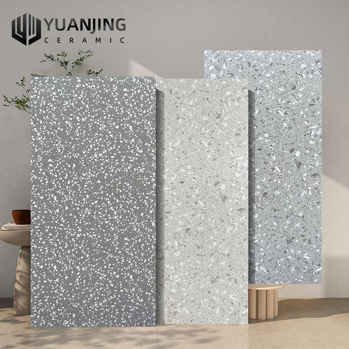 Classic Matte Terrazzo Floor Tiles Restaurant Clothing Store Anti-slip 600x1200 Custom Ceramic Tiles Porcelain Tiles 