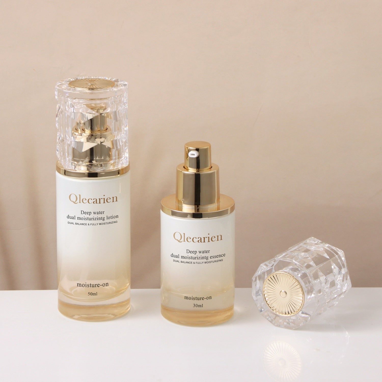 Skin care lotion, essence and serum set 