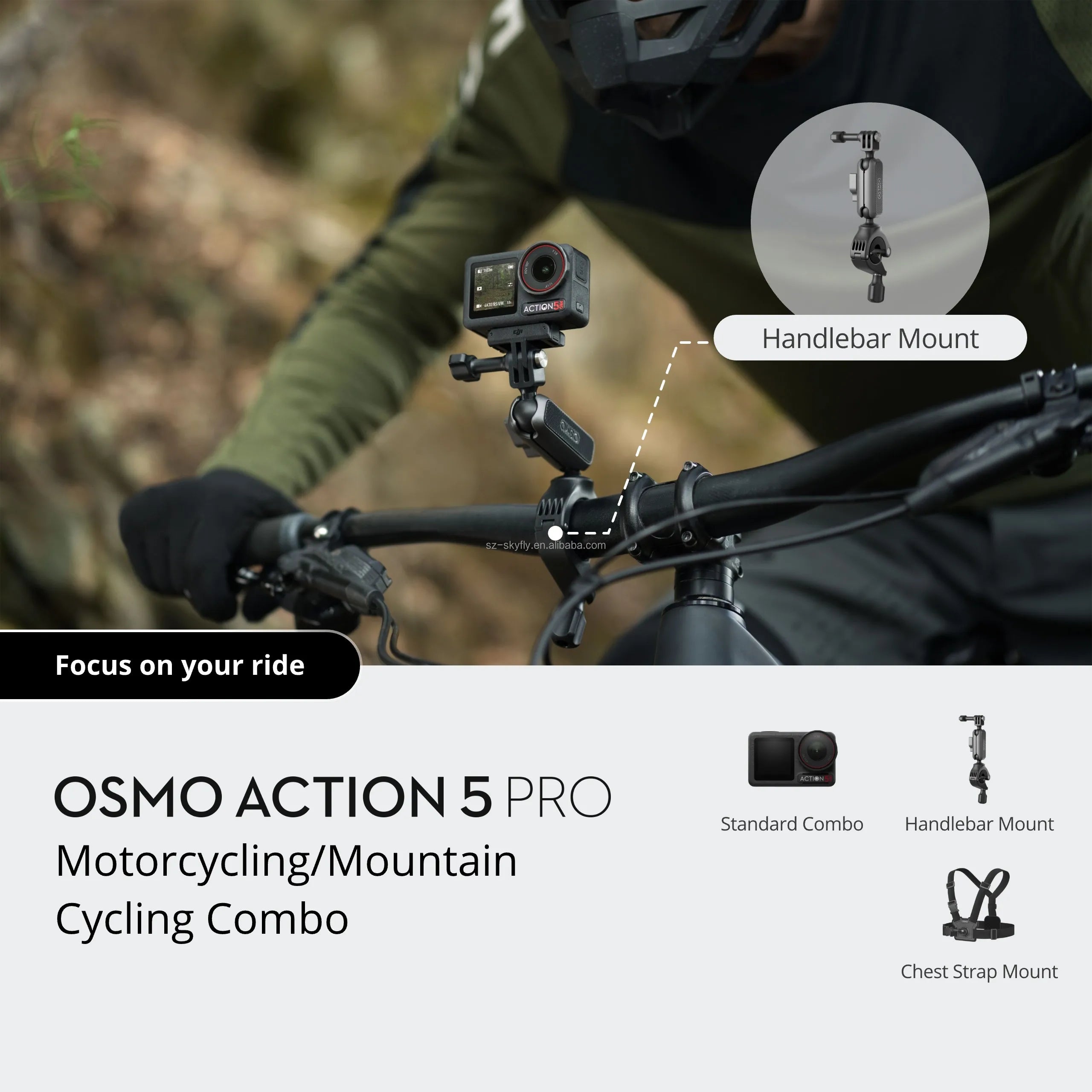 OSMO Action 5 Pro Waterproof 4K Action Camera