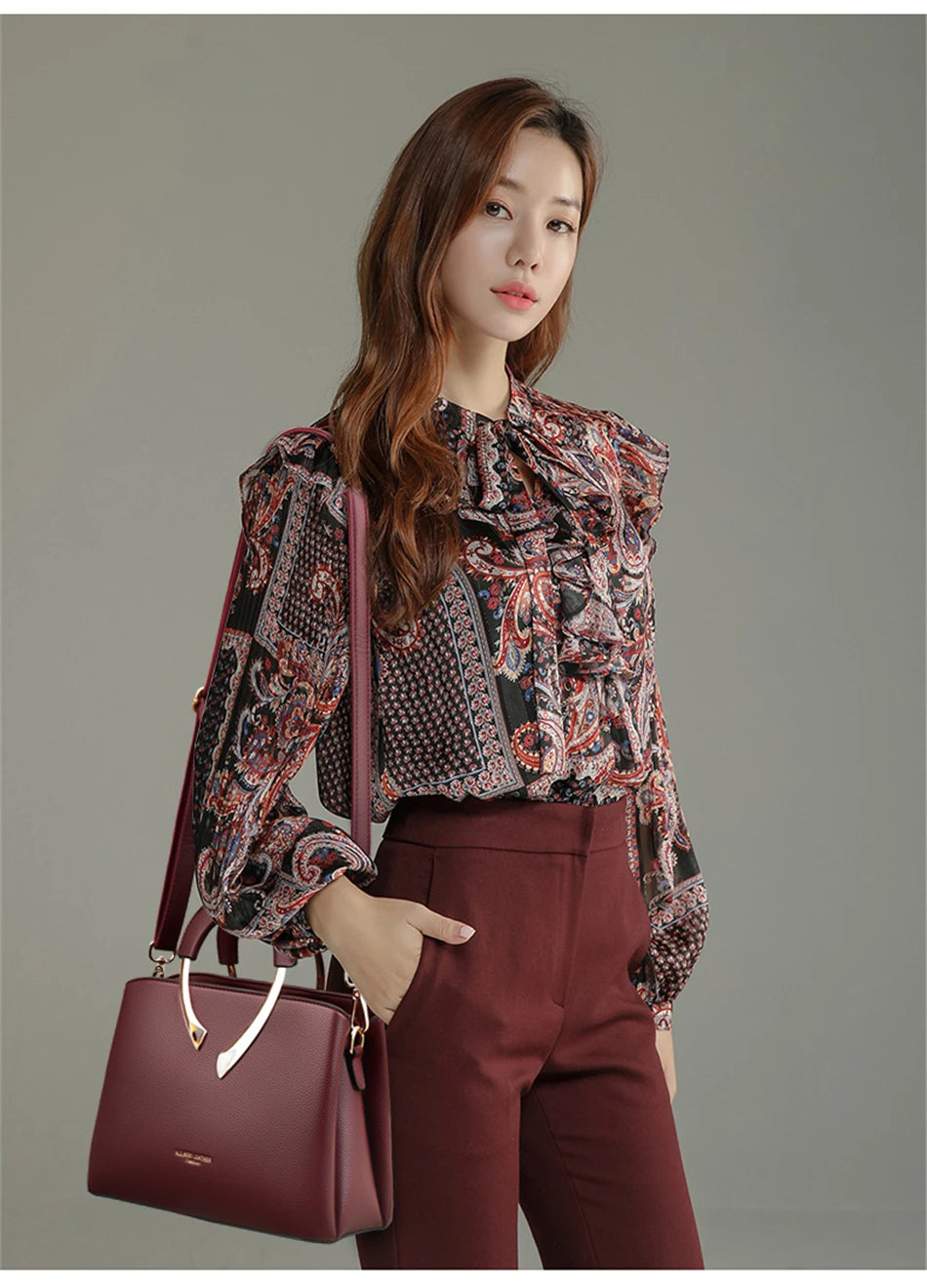 Túi Xách Phong Cách Vanderwah - Da Pu Cao Cấp 2025