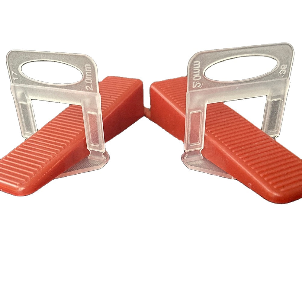 100 Pieces Professional Standard Plastic Tile Locks &amp; Tile Gaps