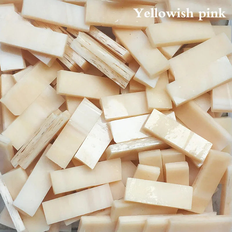 Thanh Mosaic Kính Tái Chế 7x21mm Trang Trí DIY 1000g