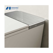 Hotel bathroom flush toilet automatic dry sensor heated clamshell smart toilet 