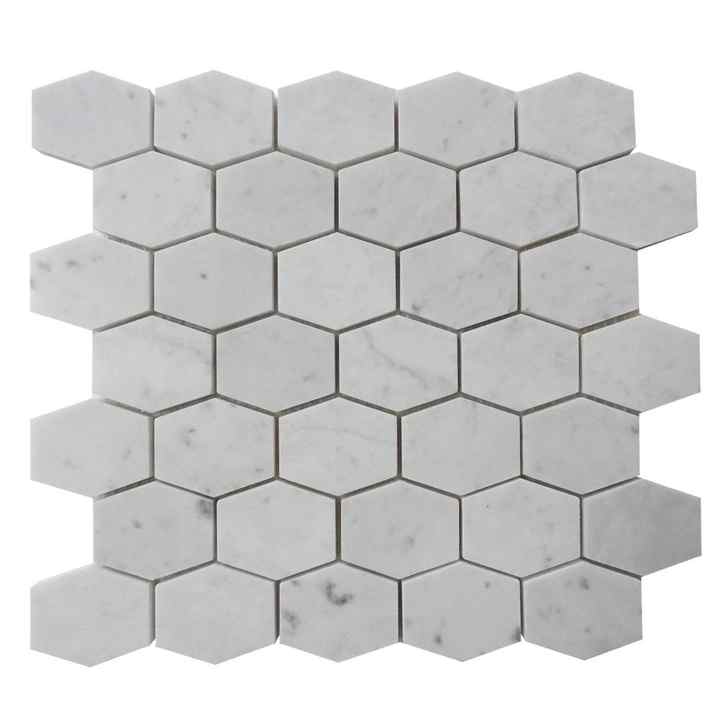 Natural Long Hexagonal Marble Tiles for Interior Parquet Company Product Features