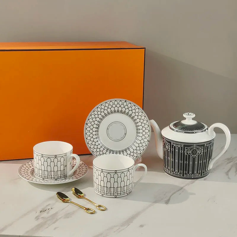 Bộ Ấm Chén Sang Trọng Tối Giản Quà Tặng Tân Gia Cưới