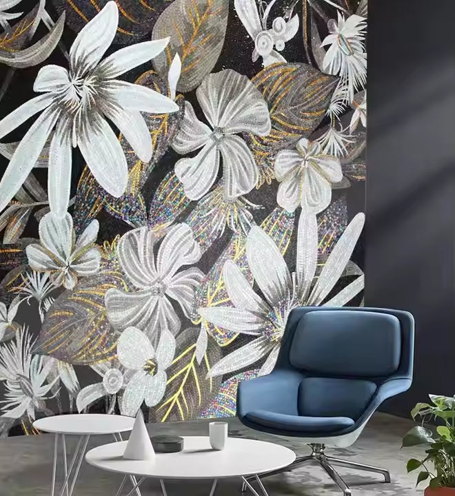 Custom Modern Pattern Wall Mosaic 
