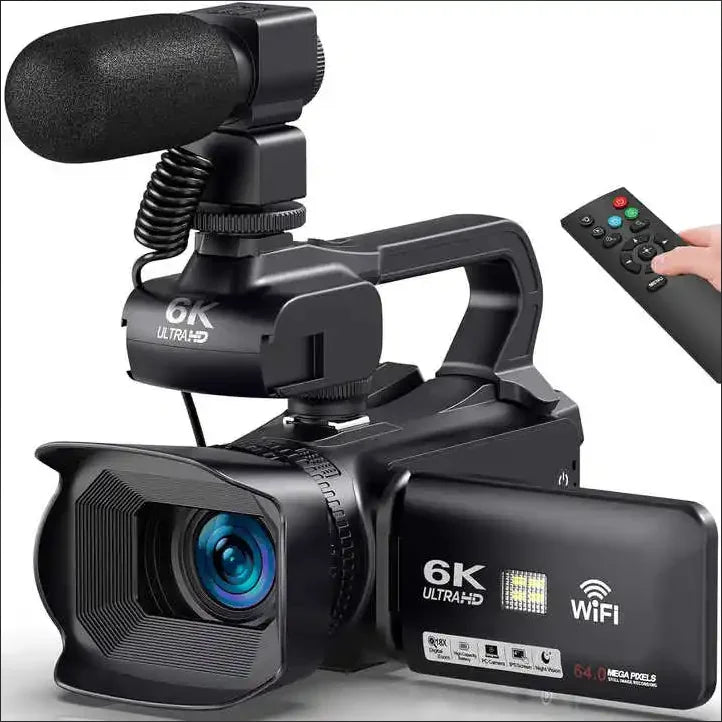 6K 64MP 30X Zoom WIFI Livestream YouTube Camera
