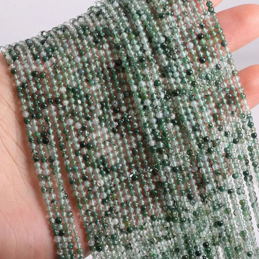 Natural Moss Jade - DIY Jewelry Beads 2020