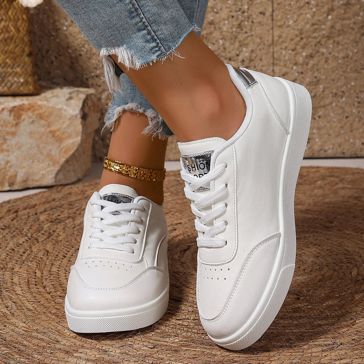 Giày Trượt Ván Nữ Chống Trượt Thoáng Khí Xuân Hui