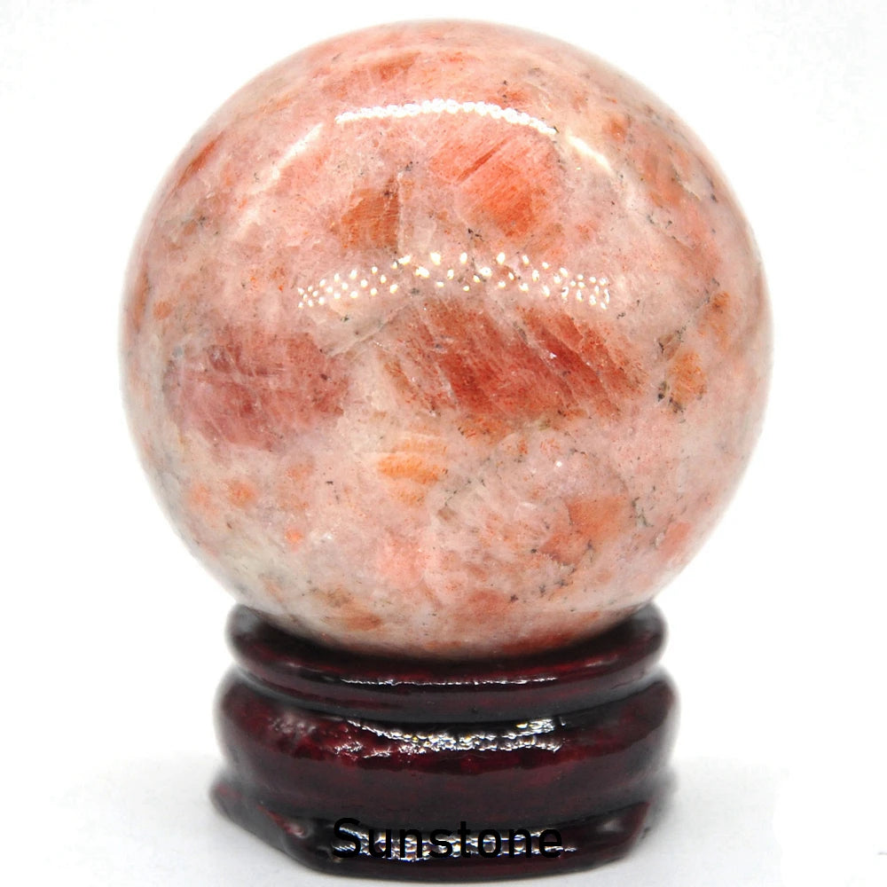 40MM Natural Feng Shui Meditation Gemstone Ball