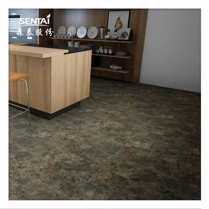 Hot Selling Vinyl Stone Flooring Luxury Vinyl Flooring Natural Marble Style LVT Flooring Waterproof Quick Click 