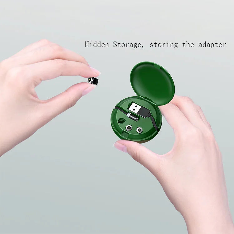 3in1 Magnetic Fast Charging Cable for iPhone TypeC Android