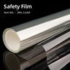 2mil 4mil 8mil 12mil Home Windshield Protection Film Transparent Anti Shatter Glass Safety Security Window Film