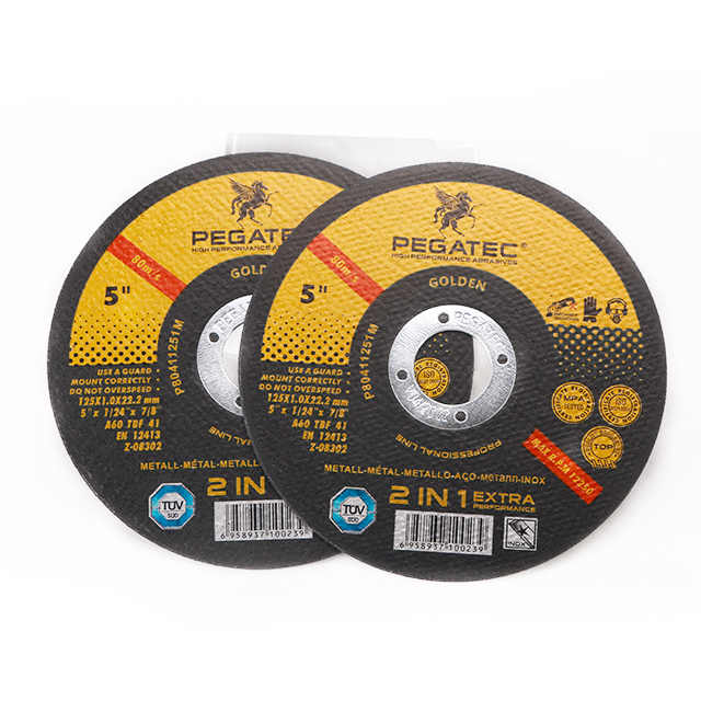 PEGATEC 5" abrasive disc 125x1x22mm Metal cutting disc 