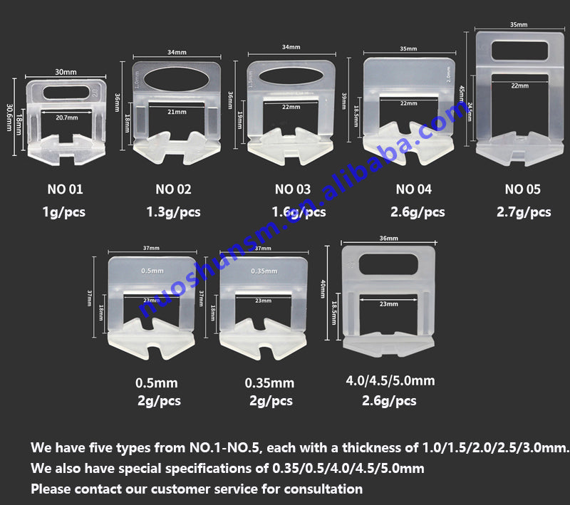 Ceramic floor tile leveling system with wedges 