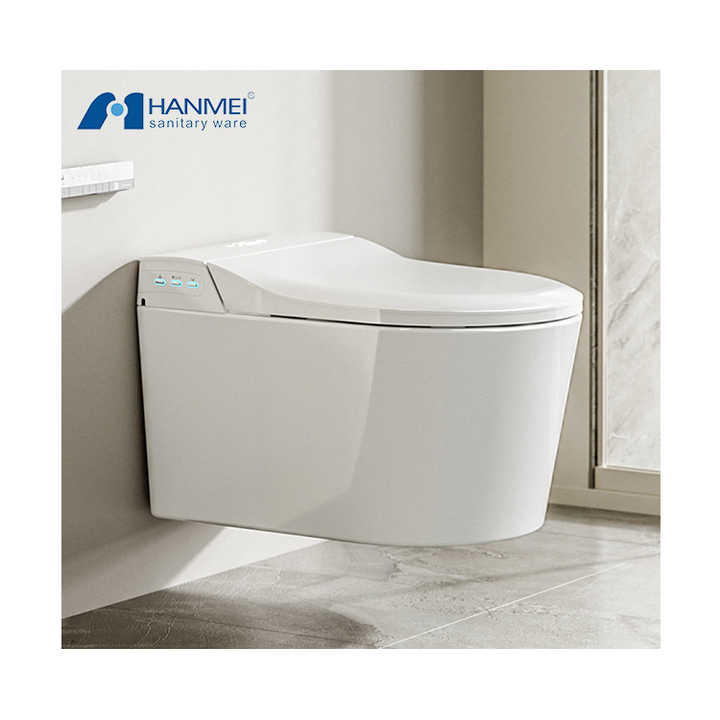 High quality wall mounted smart toilet 2025 