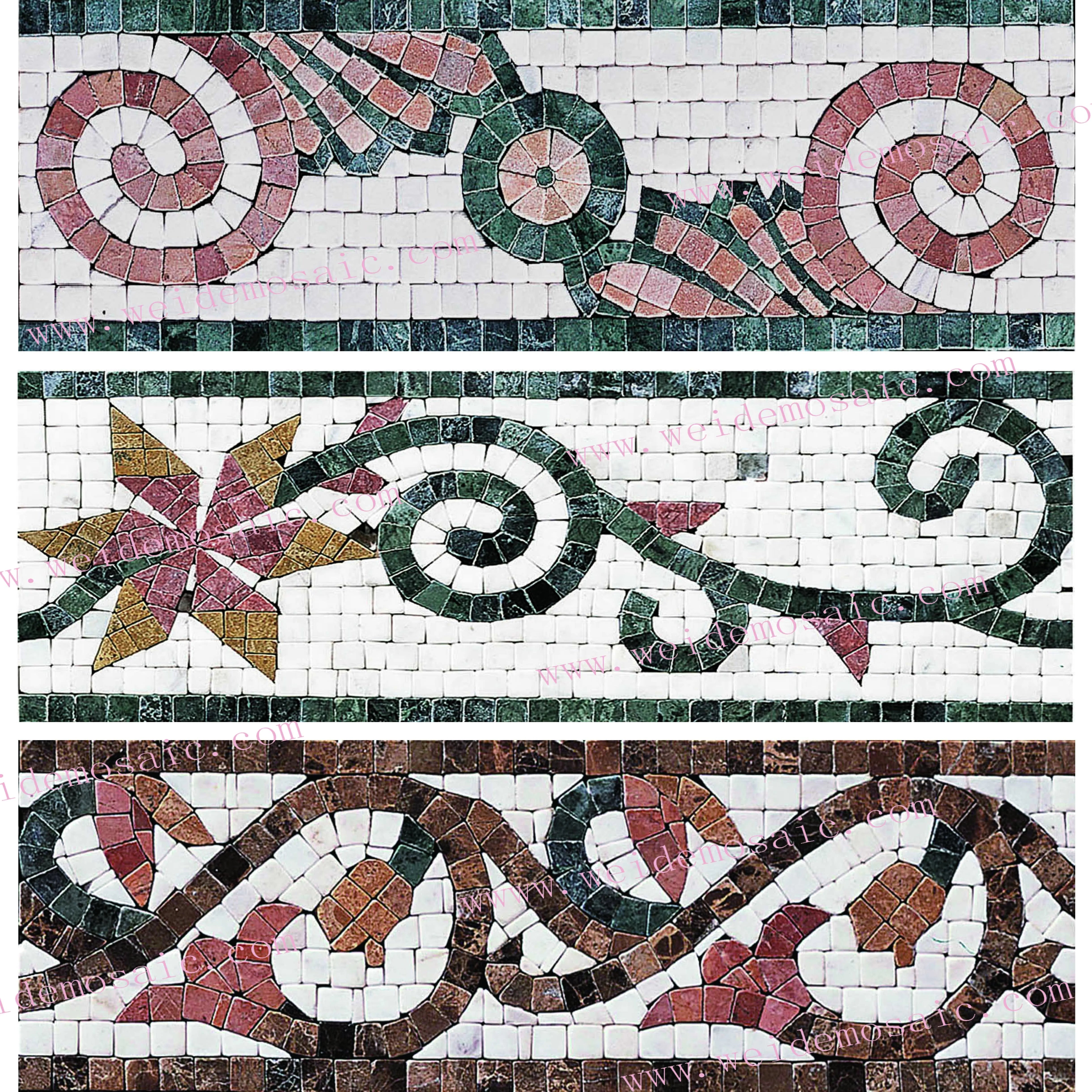 Viền Trang Trí Đá Marble & Mosaic Weide Đơn Giản