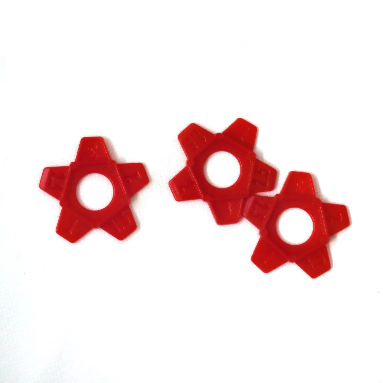 Multi-purpose, reusable, high quality plastic pads for floor tiles 