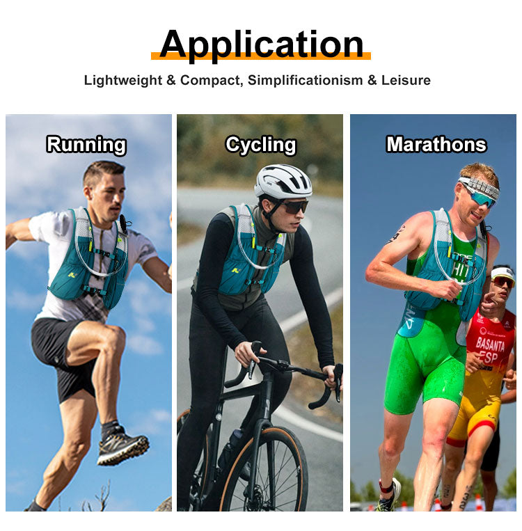 Marathon Spot 5L Ultralight Hydration Backpack with Whistle