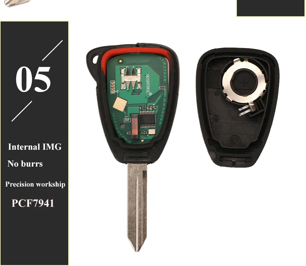 Bộ 10 Chìa Khóa Remote Xe Chrysler/JEEP 315/433MHz - Daisan Mart