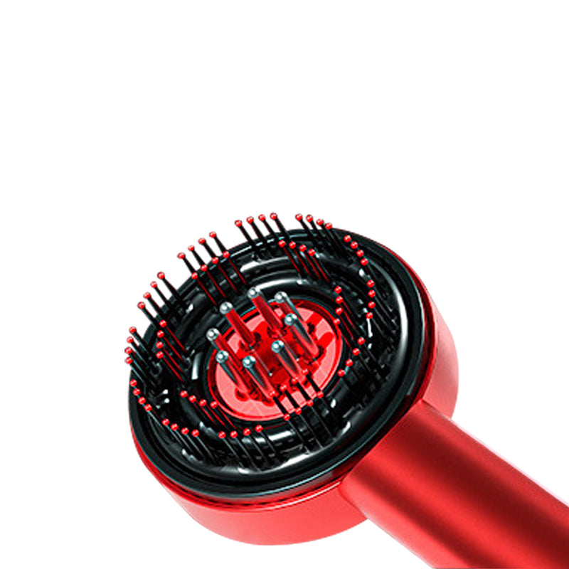 Red light hair growth electric comb Hair conditioner dispenser Hair straightening comb 